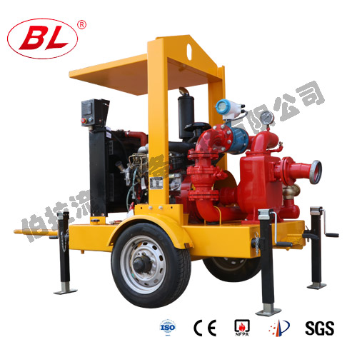 自吸式柴油機防汛排澇泵車