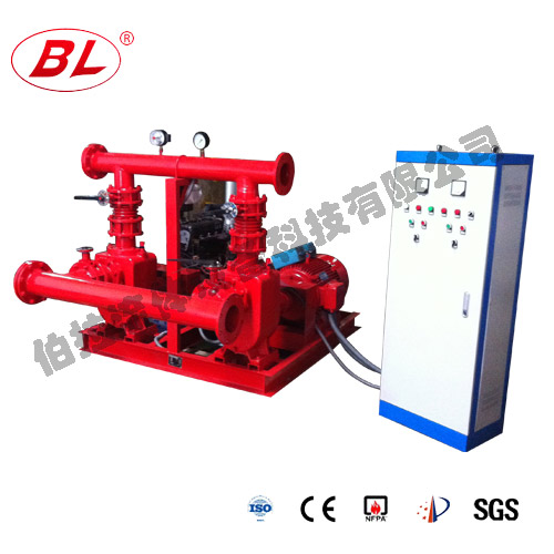 自吸式雙動力柴油機（jī）消防泵組